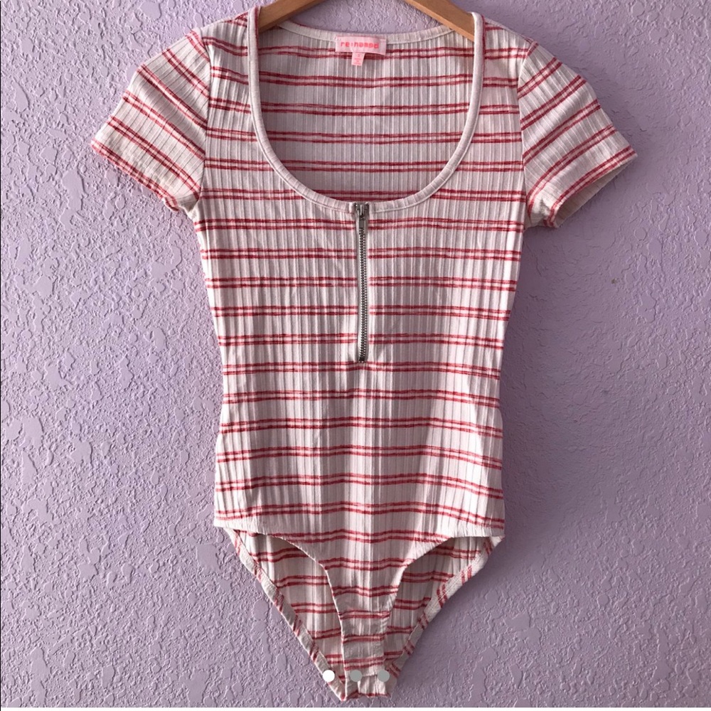 Low scoop ribbed bodysuit